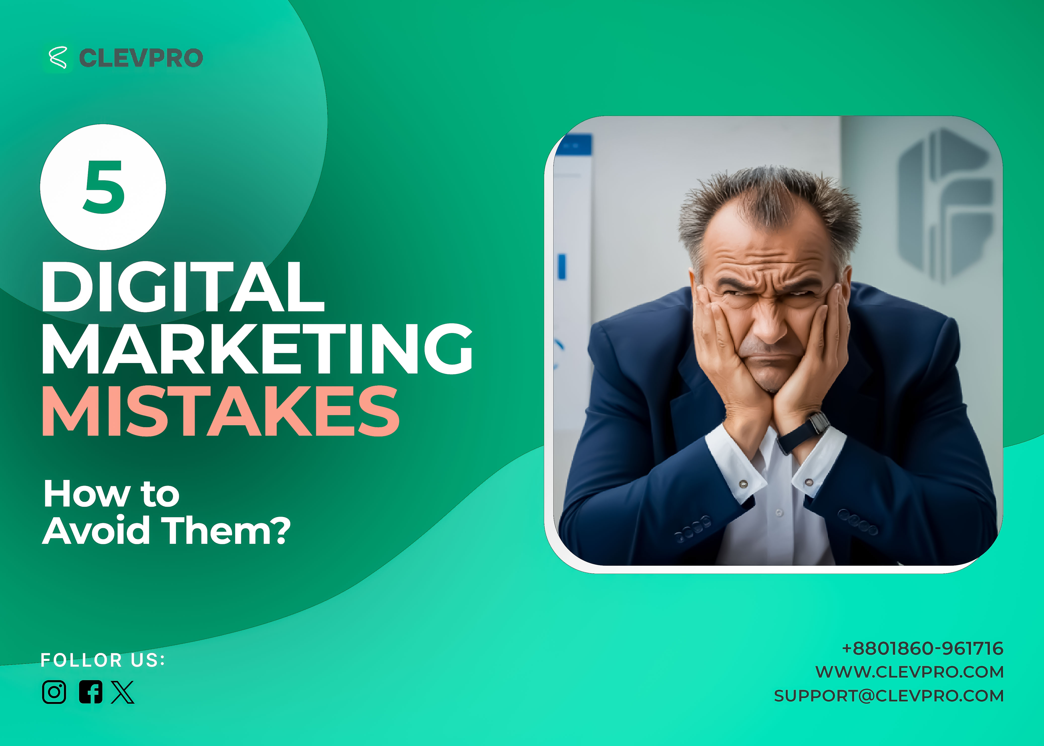 5 Common Digital Marketing Mistakes (And How to Avoid Them)